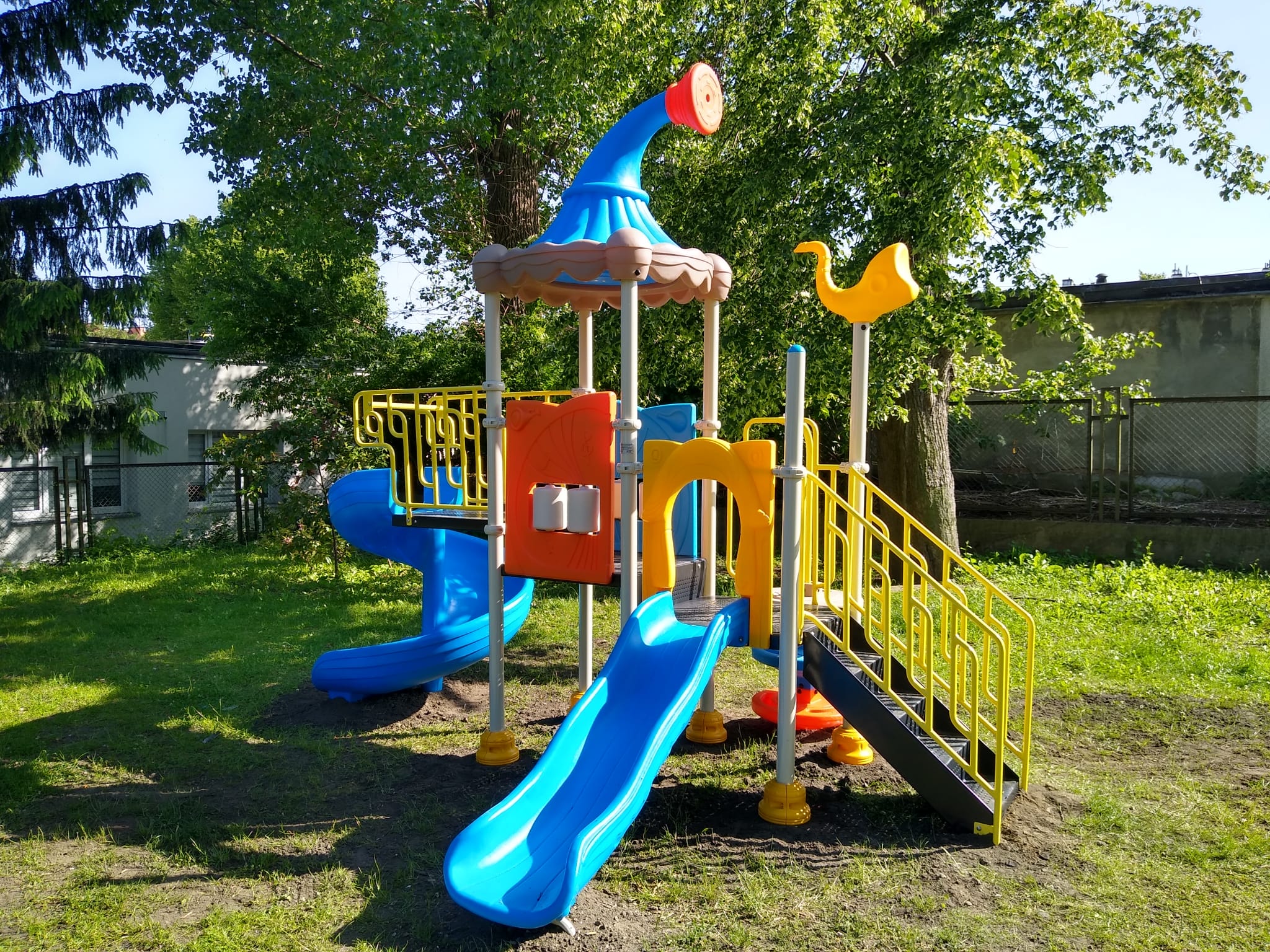 Cudowne miejsce do zabawy z rówieśnikami.