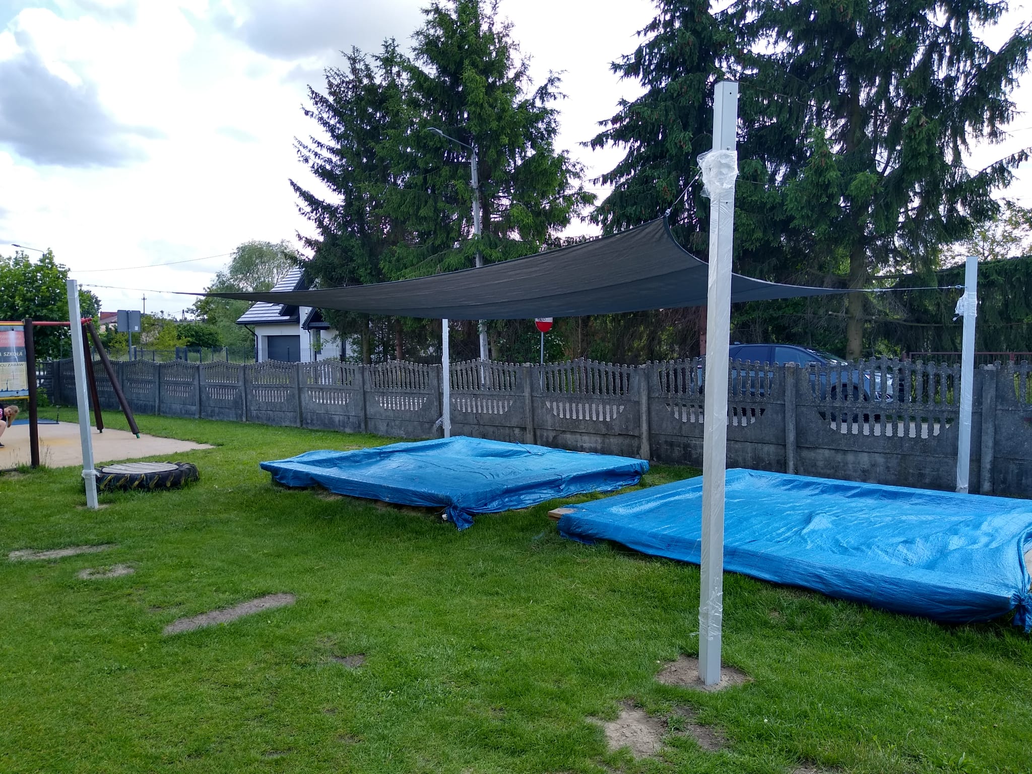 Zabawa i ochrona przed słońcem